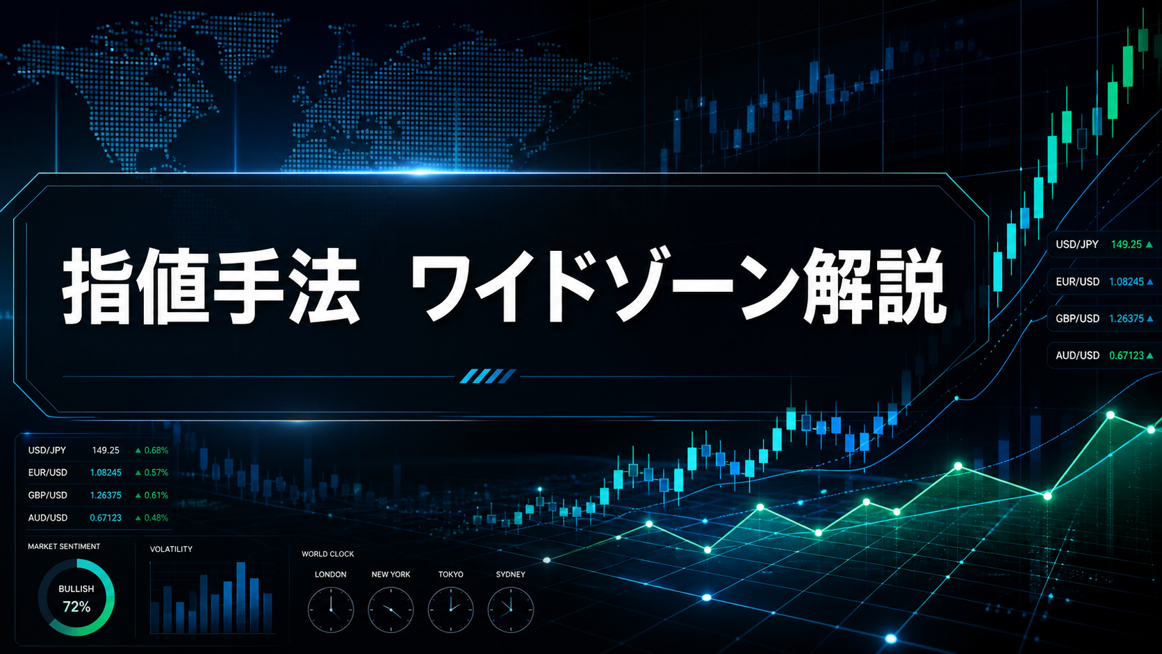 【カリキュラム】指値手法　ワイドゾーン解説