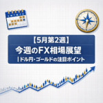 【5月第2週】今週のFX相場展望｜ドル円・ゴールドの注目ポイント