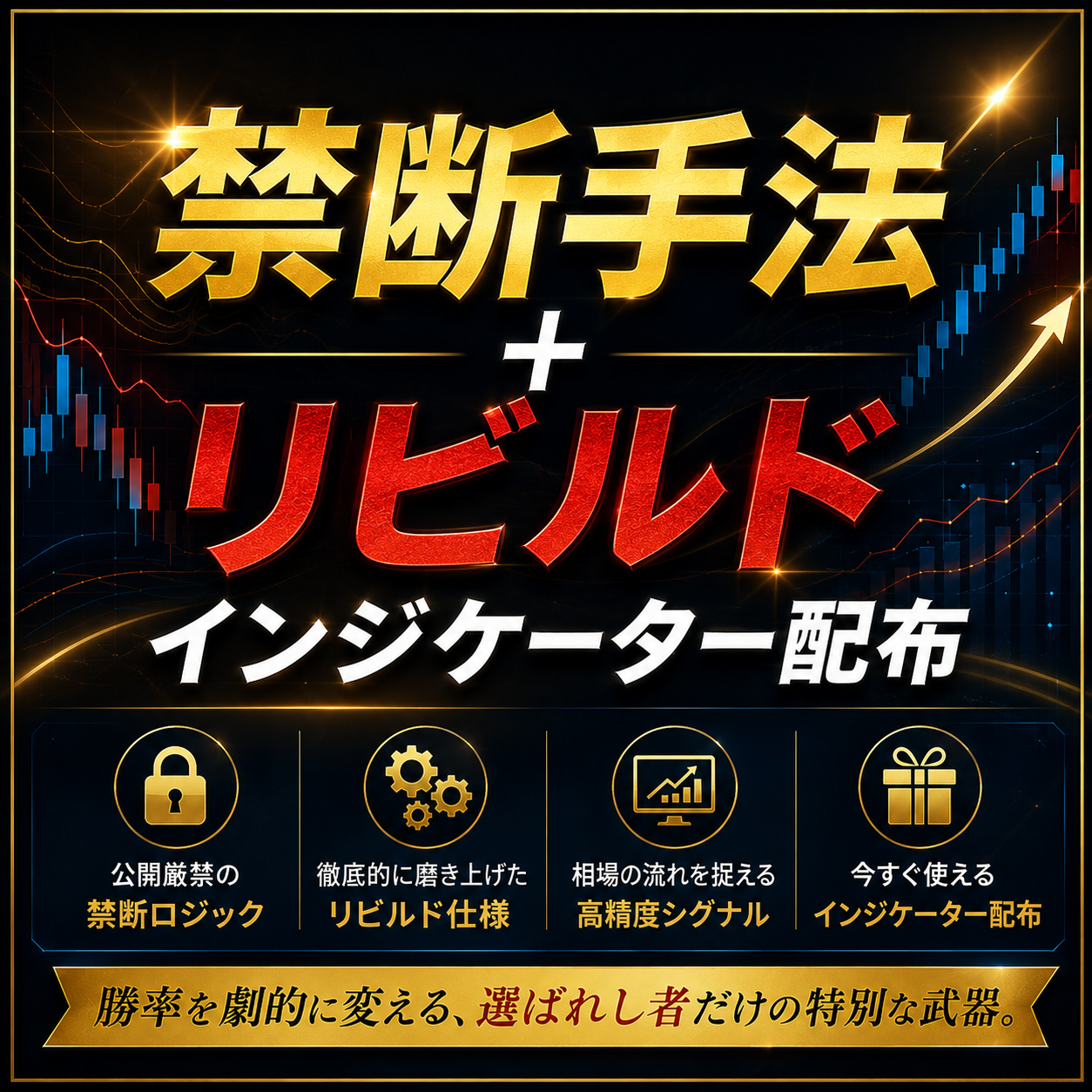 【インジケーター】禁断手法+リビルドインジケーター配布